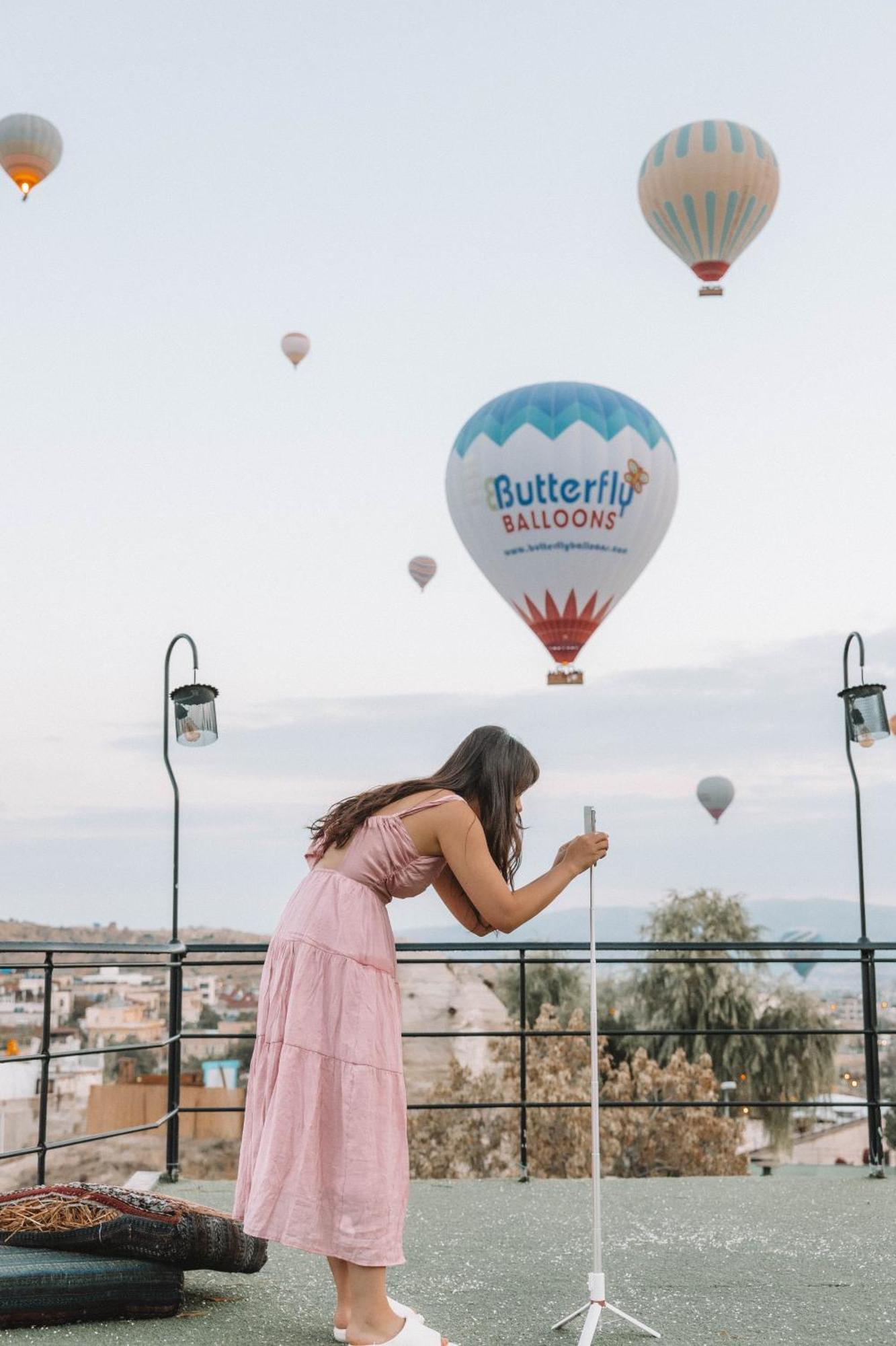 Turan Cappadocia Cave Hotell Göreme Exteriör bild