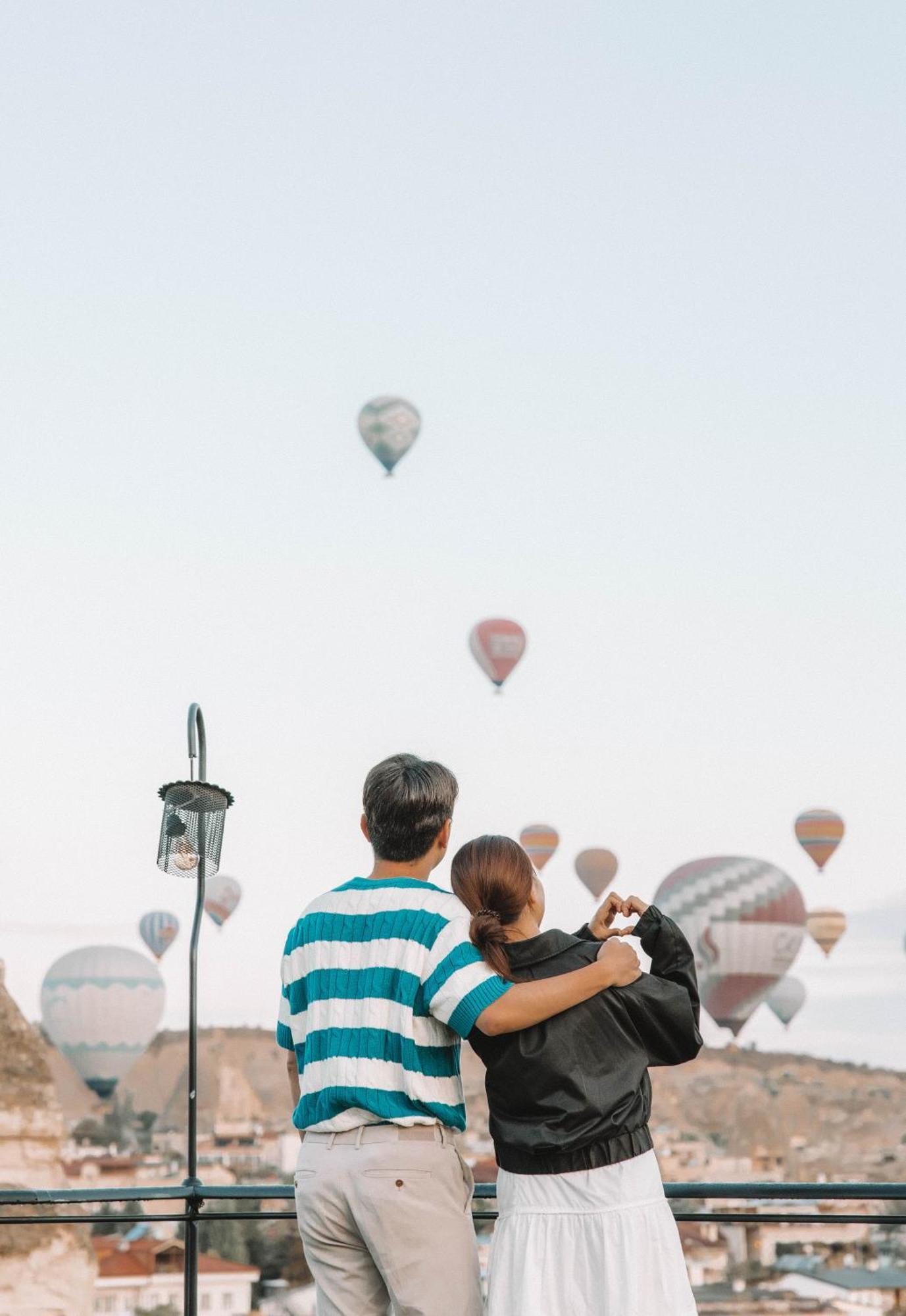 Turan Cappadocia Cave Hotell Göreme Exteriör bild