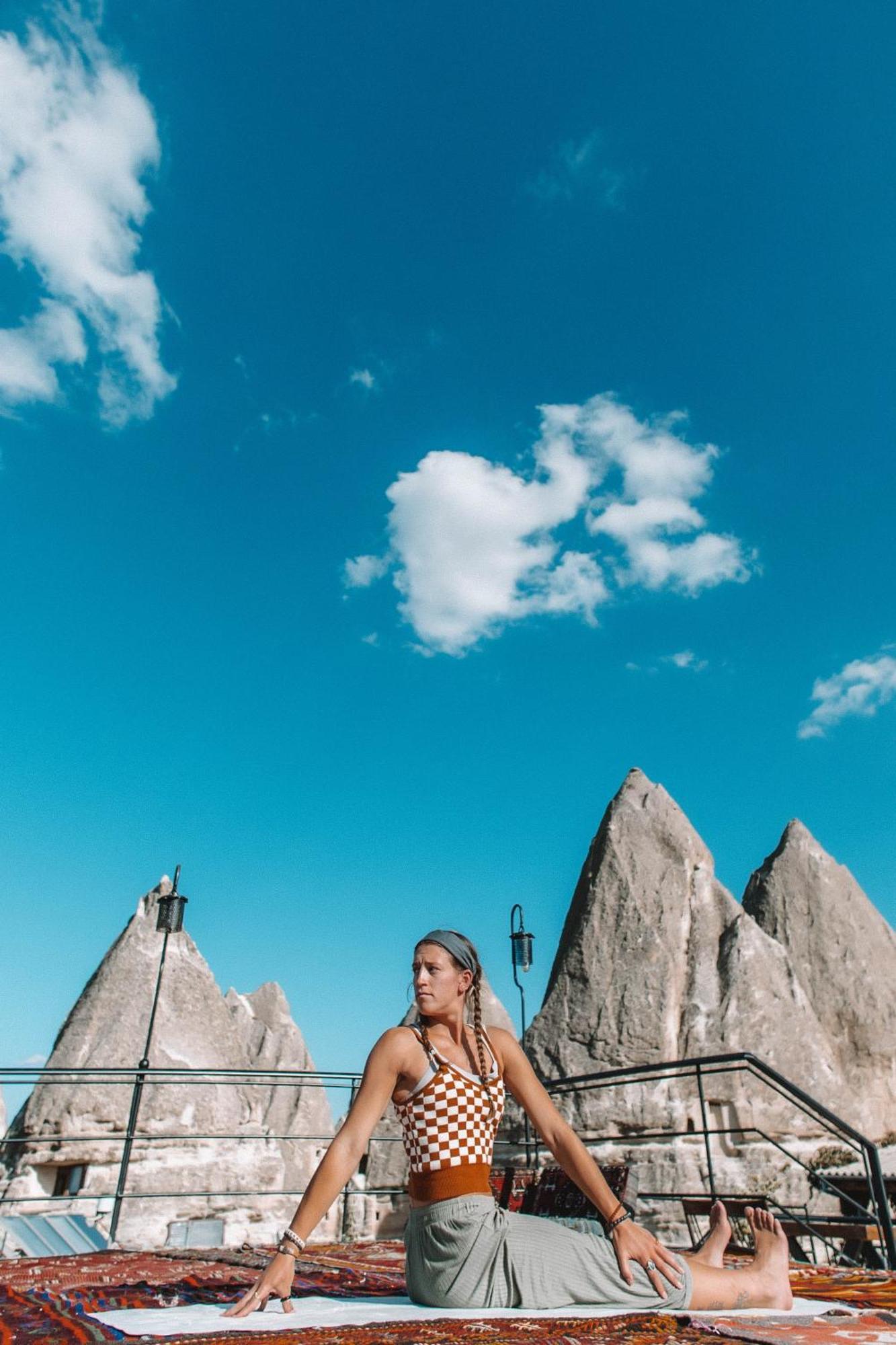 Turan Cappadocia Cave Hotell Göreme Exteriör bild