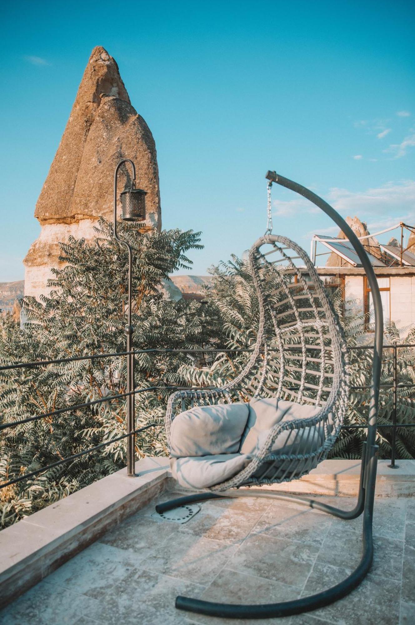 Turan Cappadocia Cave Hotell Göreme Exteriör bild
