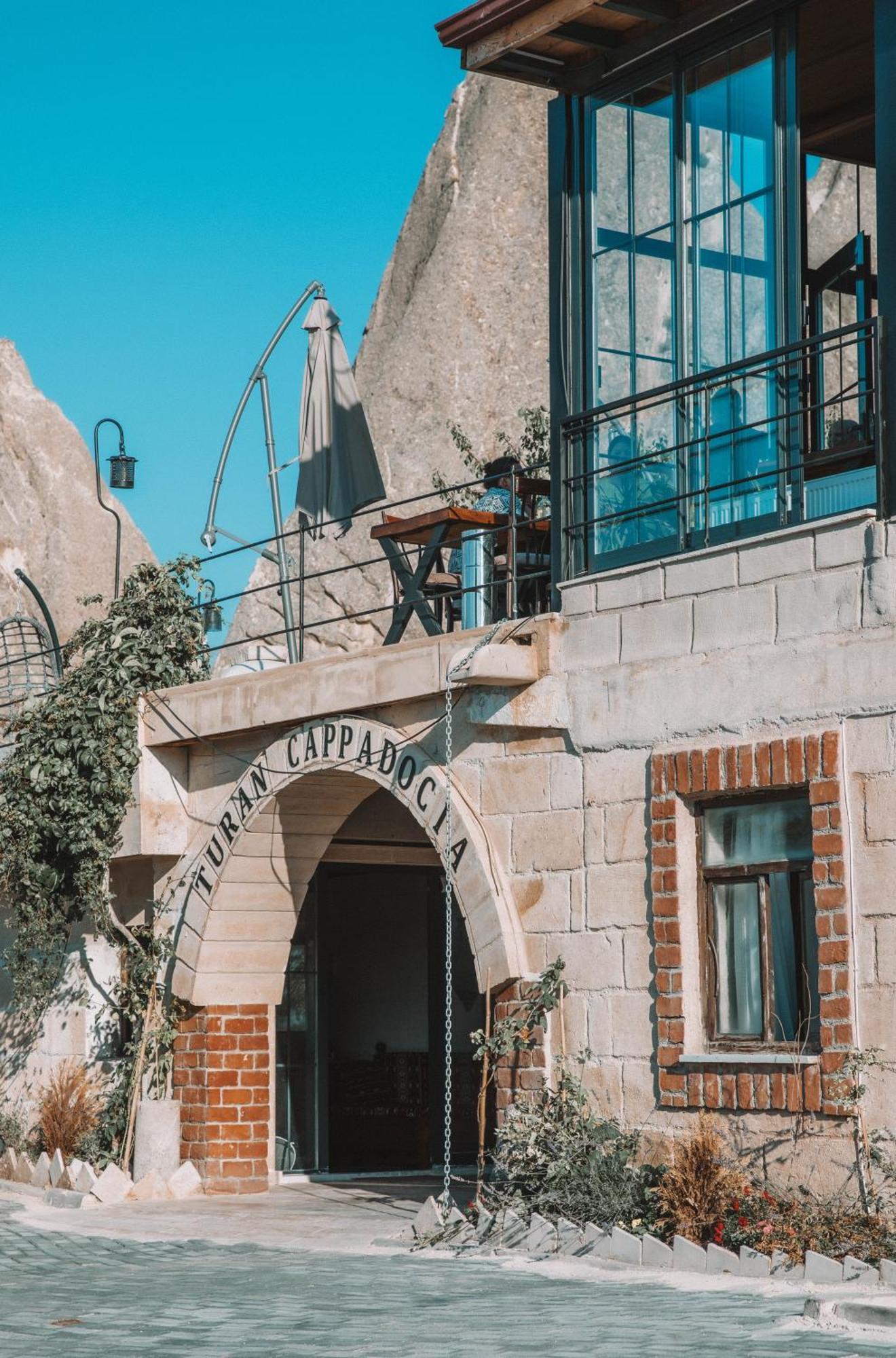 Turan Cappadocia Cave Hotell Göreme Exteriör bild