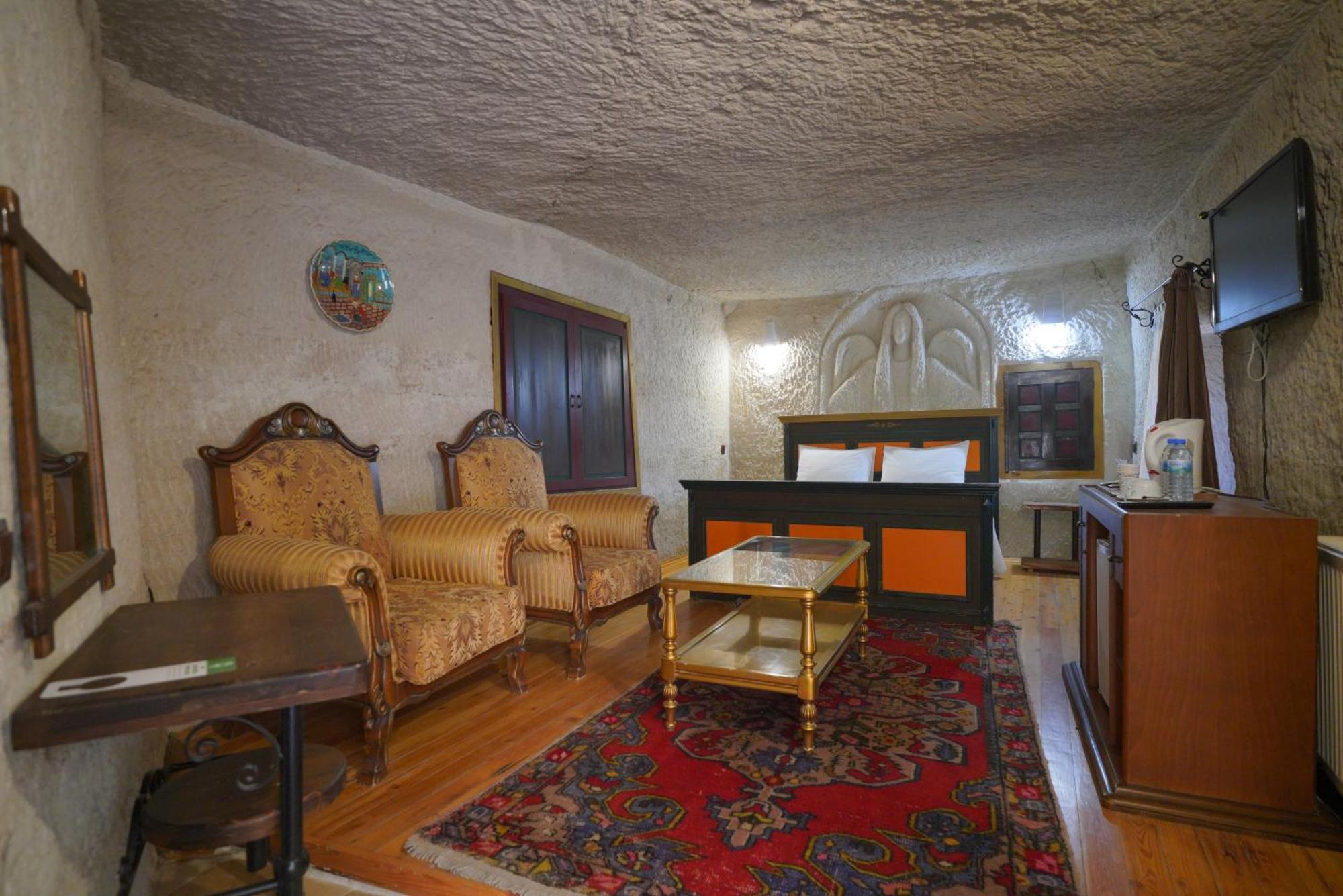 Turan Cappadocia Cave Hotell Göreme Exteriör bild