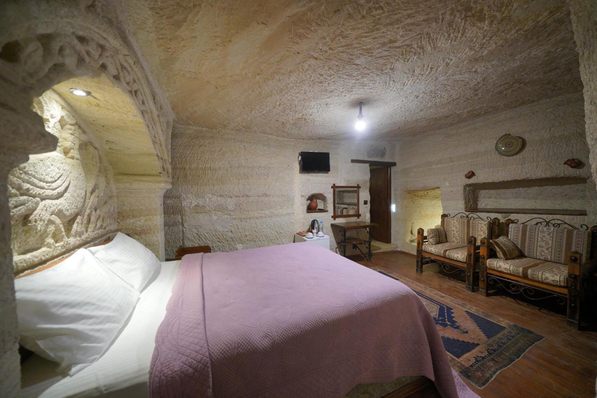 Turan Cappadocia Cave Hotell Göreme Exteriör bild