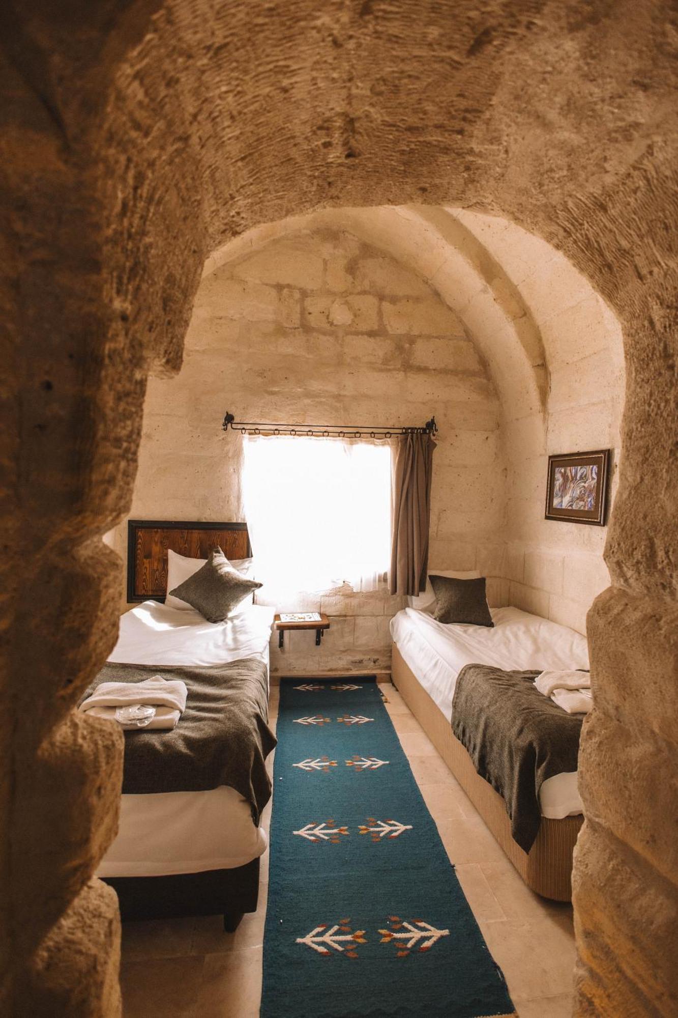 Turan Cappadocia Cave Hotell Göreme Exteriör bild