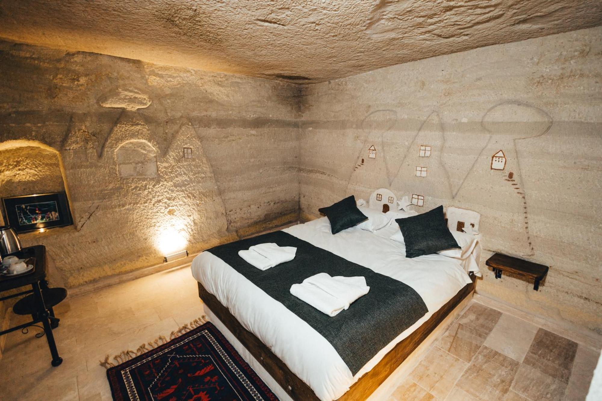 Turan Cappadocia Cave Hotell Göreme Exteriör bild